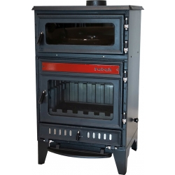 S107 CAST IRON FIREPLACE WITH COOKER