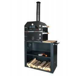 Sabah Tekerlekli Kömürlü Bahçe Fırını Mangal Barbekü Seti